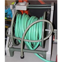 100FT GARDEN HOSE ON AMES CADDY