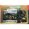 Image 1 : XBOX CONSOLE  WITH GAMES AND CONTROLLERS