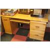 Image 1 : PINE DESK WITH DRAWERS 26"X60"X29"H