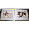 Image 1 : 2 VINTAGE FREDERIC REMINGTON PRINTS