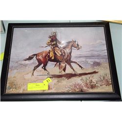 THE DRIFTER BY "CHARLES M RUSSELL"