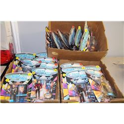 LOT OF  7 STAR TREK FIGURINES X3