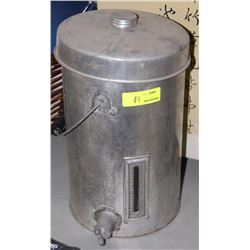 VINTAGE TIN WATER CANISTER