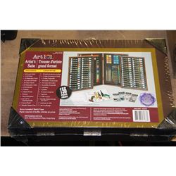 ART 101 ARTISTS SUITE INCL. ACRYLIC PAINTS,OIL