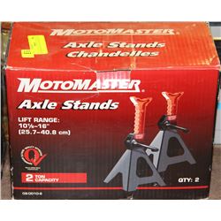 NEW MOTOMASTER 2 TON AXLE STANDS