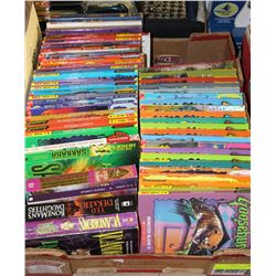 BOX OF GOOSEBUMPS BOOKS  AND MORE