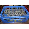 Image 1 : VINTAGE POP CRATE WITH 23 HAPPY POP GLASS BOTTLES