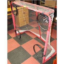 STREET HOCKEY FULL SIZE NET WITH TARGETS