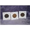 Image 1 : 1900, 1915, 1916 Large Pennies (VG)