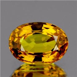 Natural Golden Yellow Sapphire 1.08 ctsFlawless