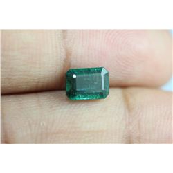 Natural Intense Green Emerald 1.77 Carats no Treatment