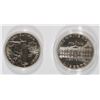Image 2 : 2 - UNC COMMEMORATIVE DOLLARS - 1992 WHITE HOUSE 200th ANNIV & 1983 P OLYMPIC