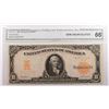 Image 1 : 1907 $10.00 GOLD CERTIFICATE, FR-1171 CGA GRADED GEM UNCIRCULATED SUPERB