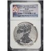 Image 1 : 2006-P 20th ANNIVERSARY SILVER EAGLE, REVERSE PROOF, NGC PR-69