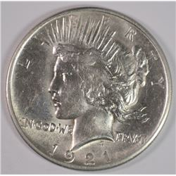 1921 PEACE DOLLAR BU