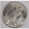 Image 2 : 1921 PEACE DOLLAR BU