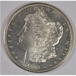 1881-S MORGAN SILVER DOLLAR CH BU PL