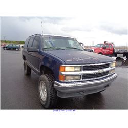 1999 - CHEVROLET TAHOE