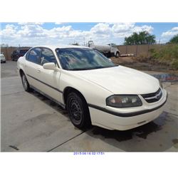 2001 - CHEVROLET IMPALA // RESTORES SALVAGE