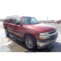 2001 - CHEVROLET SUBURBAN