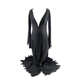 Elvira: Mistress Of The Dark Elvira's (Cassandra Peterson) Hero Black Signature Dress Movie Costumes