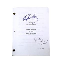 The Shining 1980 Autographed Screenplay Movie Props