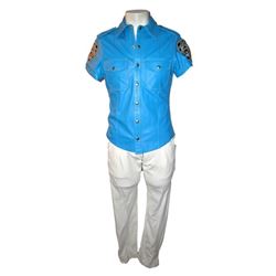 Brüno (Sacha Baron Cohen) NY Police Dolce And Gabanna Movie Costumes