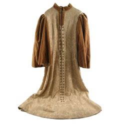 David and Bathsheba (1951) - King David (Gregory Peck) Gold Floral Jacket Movie Costumes