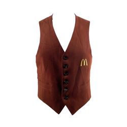 Coming To America Semmi (Arsino Hall) McDonald's Vest Movie Costumes