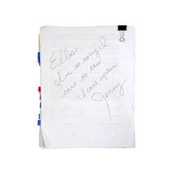 The Age of Adaline Ellis Jones (Michiel Huisman) Hero Note Movie Props