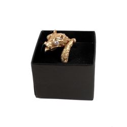 Diamond Eyed Serpent Ring Movie Props