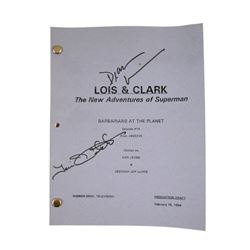 Lois And Clark The New Adventures Of Superman Autographed Script