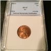 Image 1 : 1950-S Lincoln Cent NNC MS67 Red