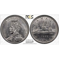1935 S$1 PCGS Genuine - AU Details Cert# 33393338