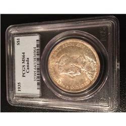 1935 Canada Dollar PCGS MS-64 (Nice Toning)