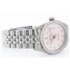 Image 3 : Mens Rolex Stainless Steel 1ctw Diamond Datejust Wristwatch