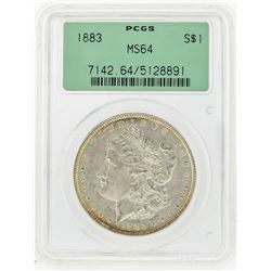 1883 $1 Morgan Silver Dollar PCGS Graded MS64