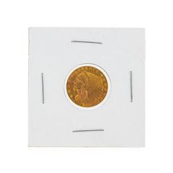 1929 $2 1/2 Indian Head Quarter Eagle Gold Coin