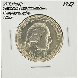 1927 Vermont Sesquicentennial Commemorative Half Dollar Coin