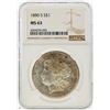 Image 1 : 1880-S $1 Morgan Silver Dollar NGC Graded MS63