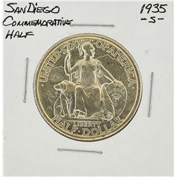 1935-S San Diego Commemorative Half Dollar Coin