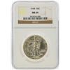 Image 1 : 1944 Walking Liberty Half Dollar Coin NGC MS64