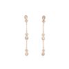 Image 1 : 14KT Rose Gold 0.63ctw Diamond Earrings