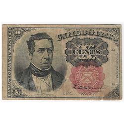 March 3, 1863 Ten Cent Fifth Issue Fractional Note