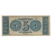 Image 2 : 1800s $5 The Citizens Bank of Louisiana Obsolete Bank Note