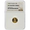 Image 1 : 1993 $5 American Gold Eagle Coin NGC Graded PF70 Ultra Cameo