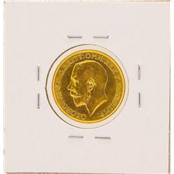 1928 South Africa Sovereign Gold Coin