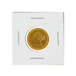 1882 $5 Liberty Head Half Eagle Gold Coin
