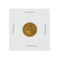 1912 $2 1/2 Indian Head Quarter Eagle Gold Coin