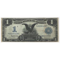 1899 $1 Black Eagle Silver Certificate Note